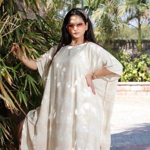 tie dye kaftan for women